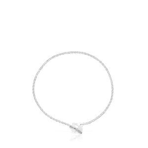 Tous Silver bear chain Bracelet I-Bear